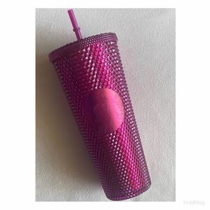 NEW Starbucks 2022 Fall Halloween Bling Berry Studded Tumbler Venti 24 oz